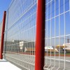 桃型柱围网，桃型柱围栏网，桃型柱护栏网，苗床网，体育场围网