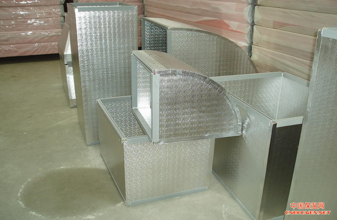 聚氨酯通风管道板材双面铝箔聚氨酯风管板复合板聚氨酯保温板