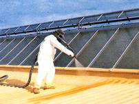 楼顶外墙冷库罐体等聚氨酯喷涂保温工程