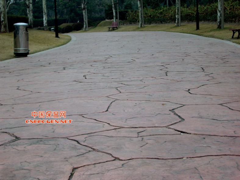 艺术地坪，压膜地坪，彩色地坪