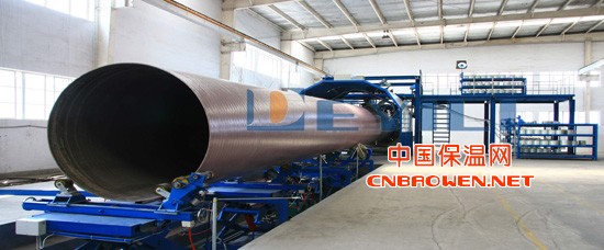 连续缠绕玻璃钢管材生产线