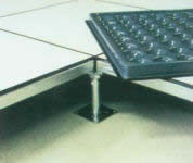 全钢高架防静电地板 网络通风地板 机房高架防静电地板