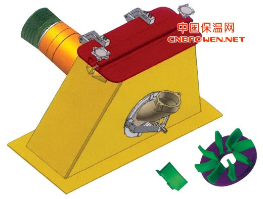 供应Q034曲面叶片抛丸器