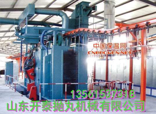 Q48单行程系列吊链步进抛丸清理机