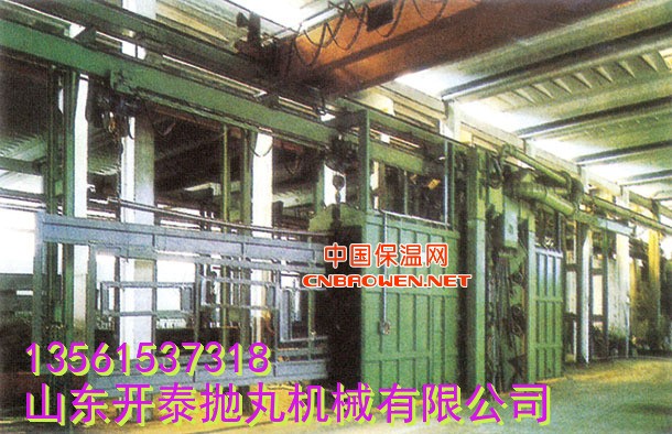 供应QT37双钩通过式抛丸清理机