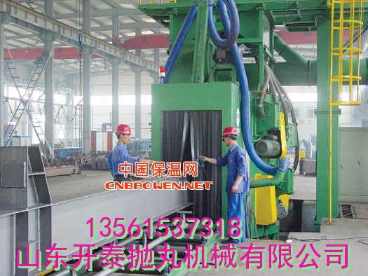 供应QH69H型钢辊道通过式抛丸清理机