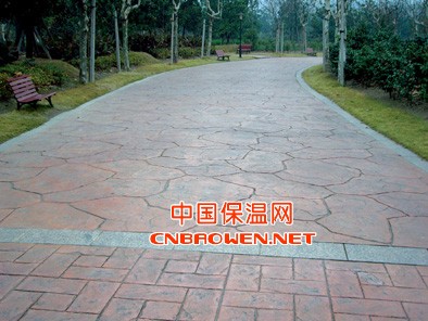 艺术地坪丨压模地坪丨彩色艺术地坪