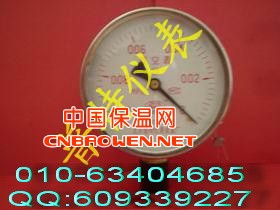 Z100-150真空压力表、北京真空表、真空负压表