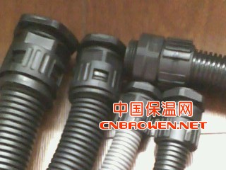 线束波纹管接头、塑料快速接头、塑料波纹管接头、浪管接头