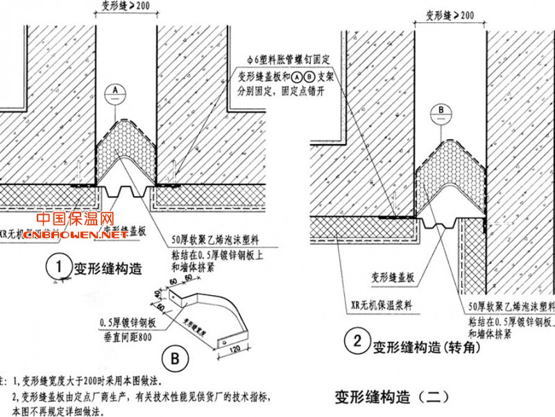 变形缝构造(二)