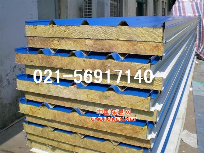 供岩棉彩钢板，上海岩棉彩钢板，岩棉彩钢板价格