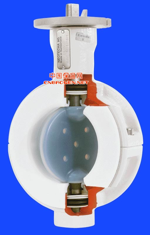 德国 萨姆森 衬塑调节蝶阀