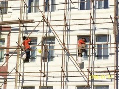 天津真石漆施工图1