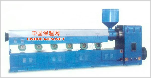 挤出机 塑料挤出机 防腐保温设备 保温管外护管挤出机组设备