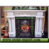 marble fireplace