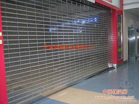 天津水晶卷帘门，水晶卷帘门帘片更换，电机更换维修