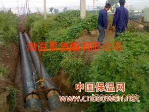 预制聚氨酯直埋保温管；廊坊渤海聚氨酯有限公司