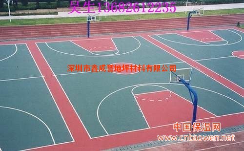 深圳硅PU球场地坪运动场地坪