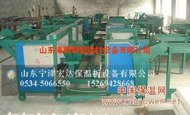 山东海明无机玻璃钢保温板生产线
