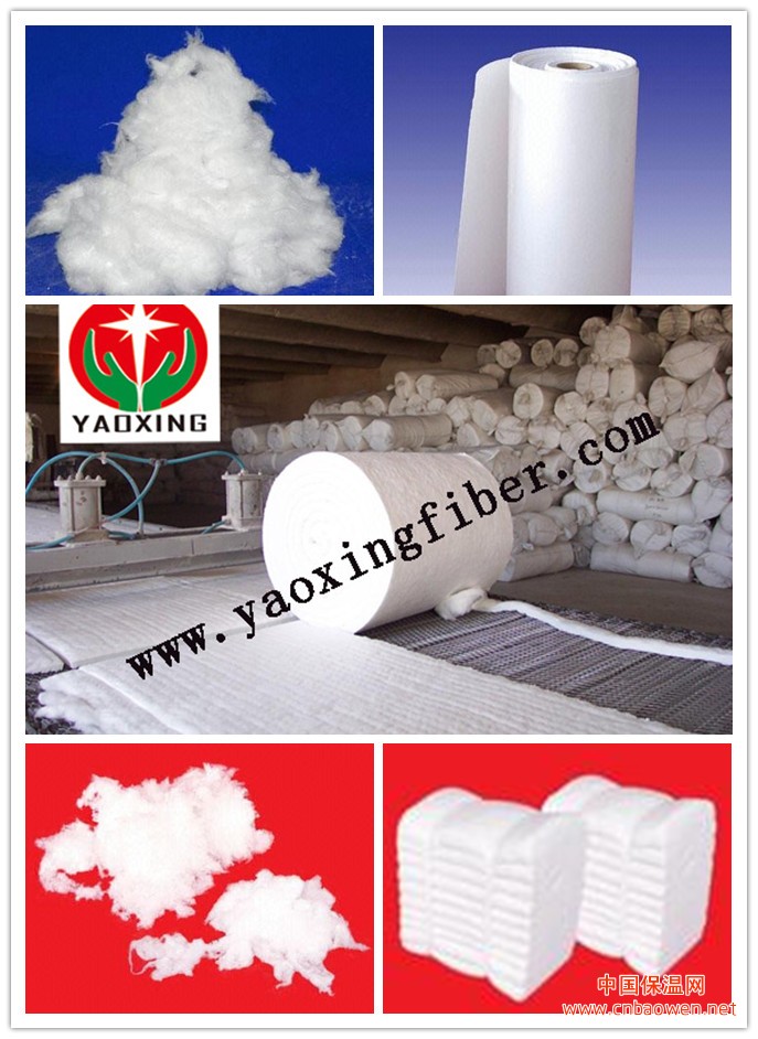高温窑炉加热装置壁缝填充材料用陶瓷纤维棉