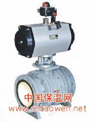 Q641TC气动陶瓷球阀+雅金