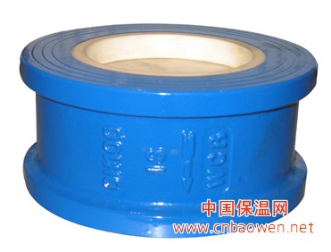 H72TC对夹陶瓷止回阀+雅金