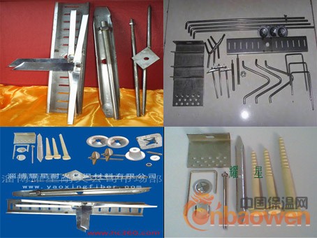 供应优质不锈钢陶瓷高温锚固件来图加工定制