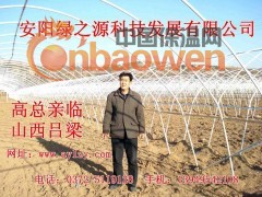 安阳市绿之源科技发展有限公司终于研制出一种价格低廉，适合我国国情的新型无机复合材料的大棚支架，它表面光滑如镜、耐腐蚀、抗老化，使用寿命在15年以上。