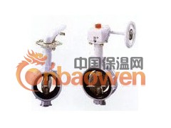 日本开滋对夹式蝶阀 PN16DJME手动蝶阀图1