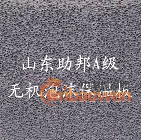 山东无机泡沫保温板