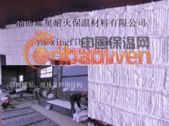 页岩砖窑吊顶内衬保温 覆铝箔玻璃纤维布 铝箔防火布图2