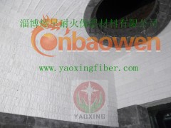 陶瓷纤维毡 耐火保温毡 阻燃背衬毡 隧道窑内衬吊顶保温图2