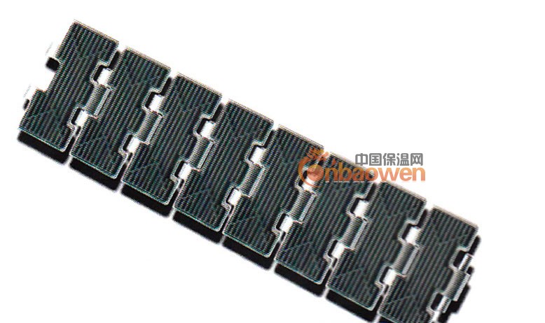 不锈钢防滑链板 加胶皮不锈钢防滑输送带