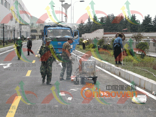 停车场设计，广州画线、马路标线