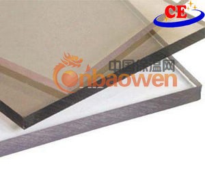 无锡3mm茶色PC耐力板厂棚车棚