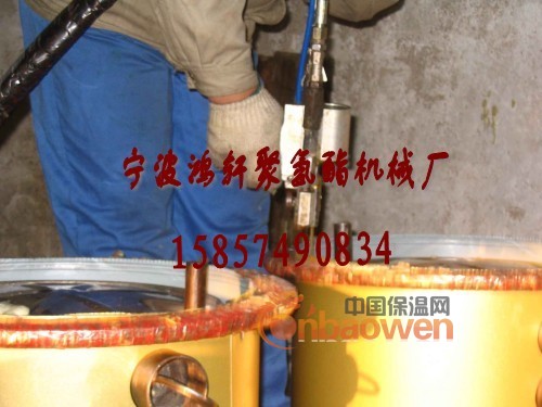 太阳能热水器保温填充发泡机，太阳能发泡机，太阳能浇注机