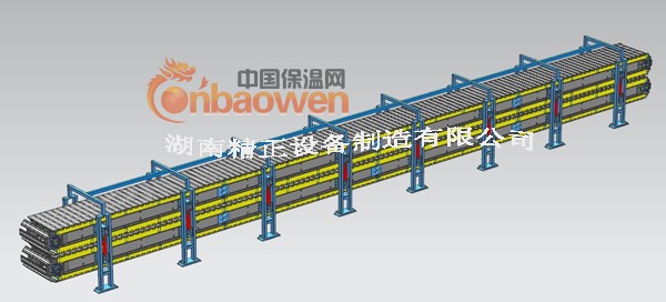 双履带板材连续发泡生产线