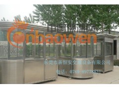 东莞市治安岗亭‖不锈钢岗亭‖小区保安岗亭‖公安岗亭图2