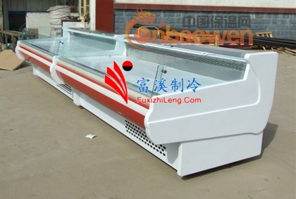 鲜肉柜生产厂家，上海鲜肉柜，鲜肉柜，风幕柜，鲜花柜等