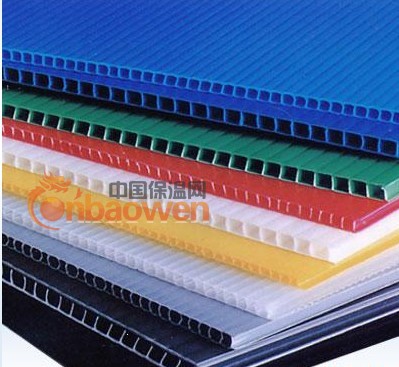 昆山中空板，白色/黑色/蓝色/红色中空板