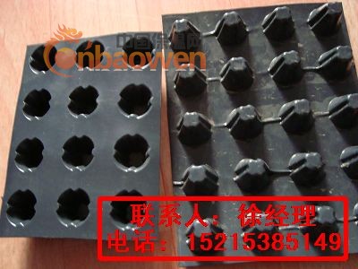 供应吉林屋顶花园排水板￥吉林蓄排水板￥吉林排水板施工