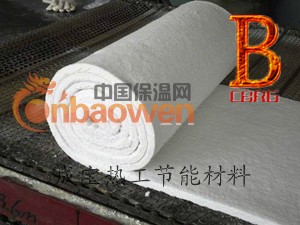 高温隔热电厂管道保温专用50毫米厚甩丝针刺陶瓷纤维毯