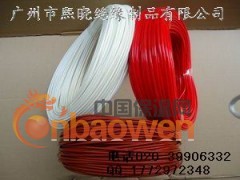 硅树脂玻璃纤维套管 红色矽质套管 白色自熄管 黑色矽套管图3