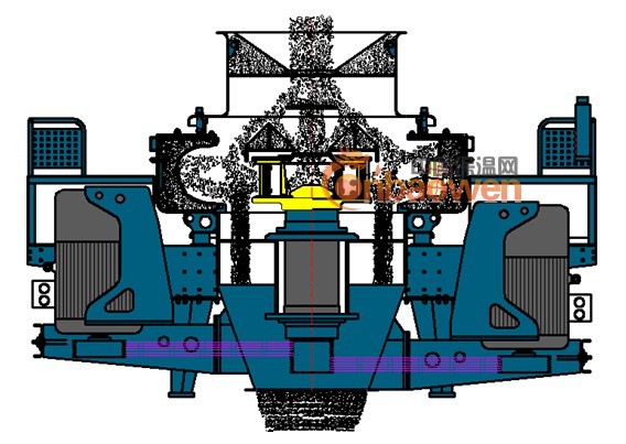 VSI制砂机原理图