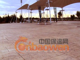 上海彩色压印地坪耐磨抗压江苏彩色压印地坪