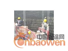 环保节能，烟气脱硫，烟囱水平烟道粘贴陶瓷泡沫玻化砖施工图2
