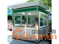 铝塑板岗亭厂家，复合板岩棉岗亭，复合板防火岗亭图3