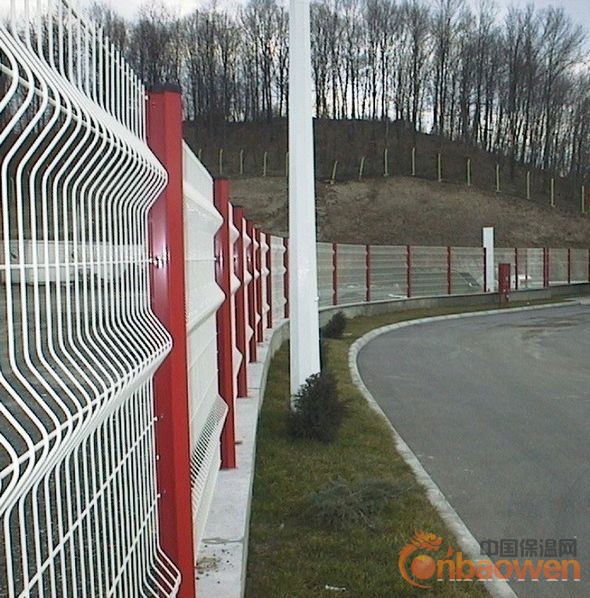 三角折弯卷圈花园工厂车间隔离护栏网