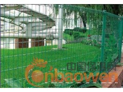 三角折弯卷圈花园工厂车间隔离护栏网图2
