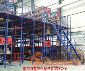 阁楼式货架找王锡钰15358113996